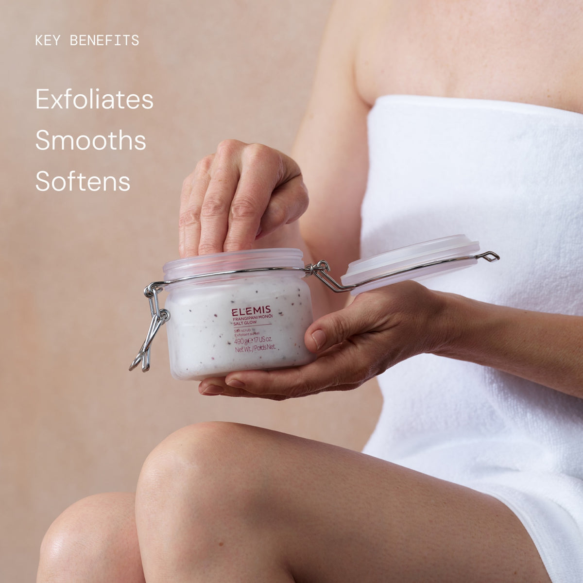 Frangipani Monoi Salt Glow Body Scrub - detail 5